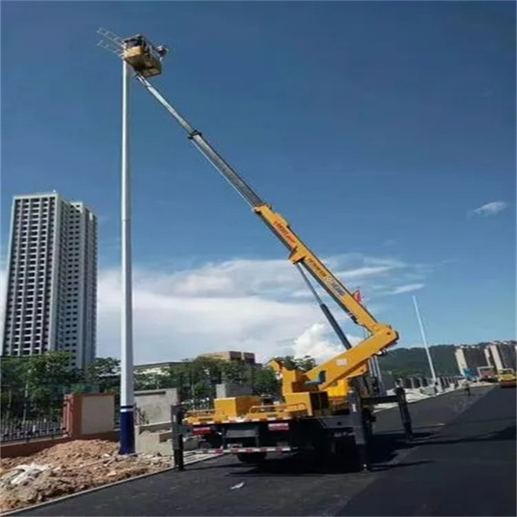 五桂山街道维修路灯的曲臂升降车出租