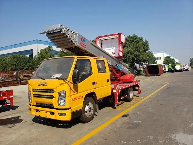 五桂山街道附近云梯车出租 砂石搬运